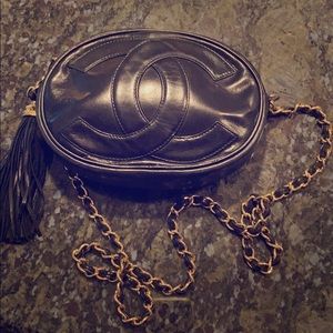 Black Chanel Evening/Day Bag